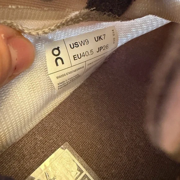 On Cloud Running Athletic Shoes - Picture 8 of 8